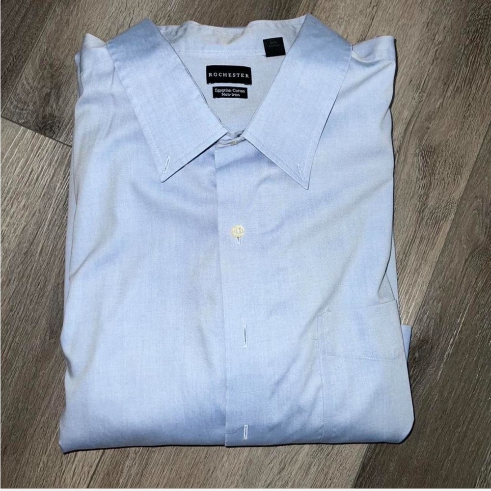 Light Blue Dress Shirt for Men